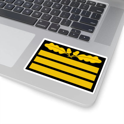 GenWaGtg Ogruf OF8 cam slv 1945 (Germany) (Military Rank) STICKER Vinyl Kiss-Cut Decal - The Sticker Space