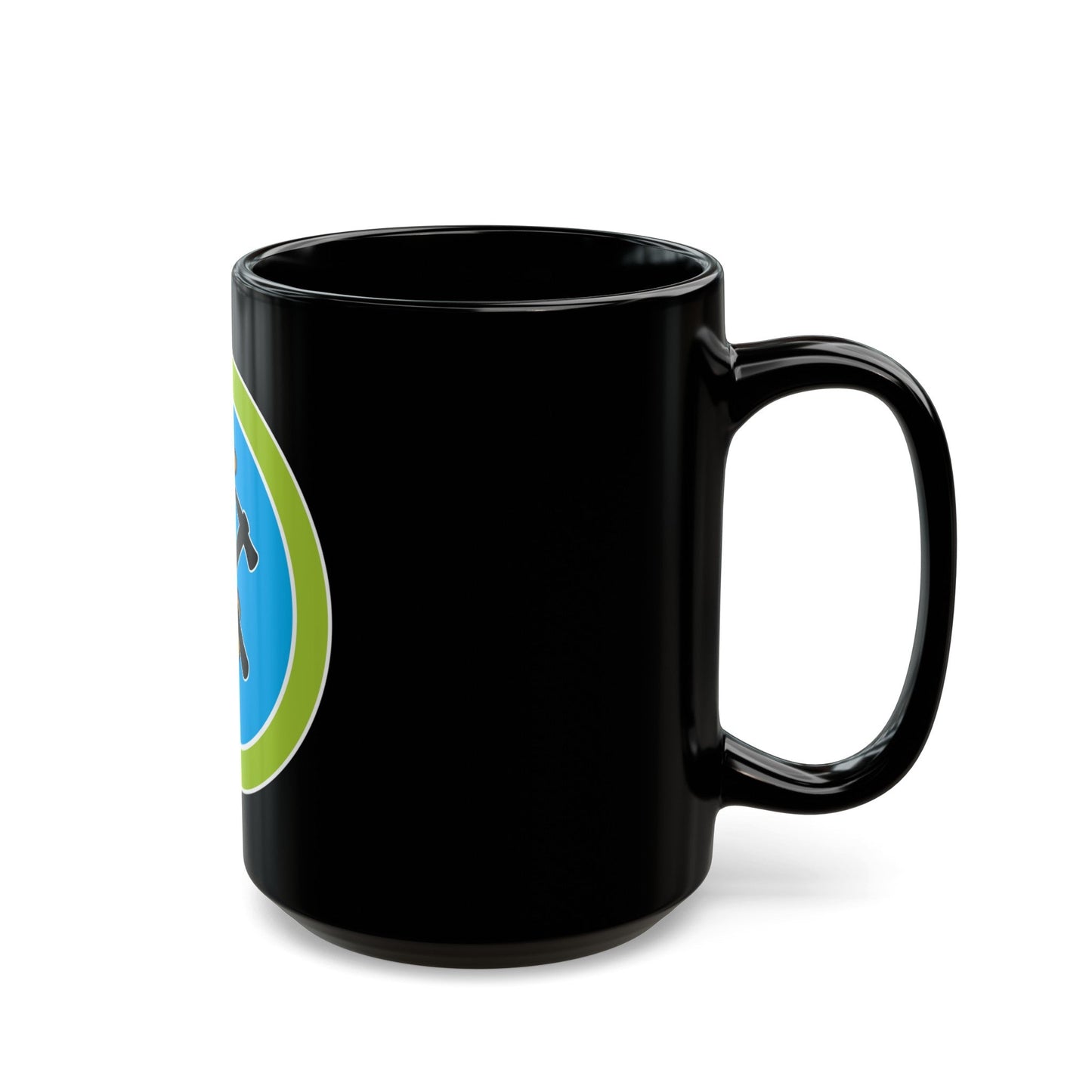 Geology (Boy Scout Merit Badge) Black Coffee Mug-The Sticker Space