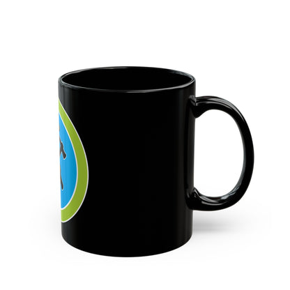 Geology (Boy Scout Merit Badge) Black Coffee Mug-The Sticker Space