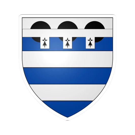 George Grey Arms (New Zealand) (Coat of Arms) STICKER Vinyl Kiss-Cut Decal 2 Inch White - The Sticker Space