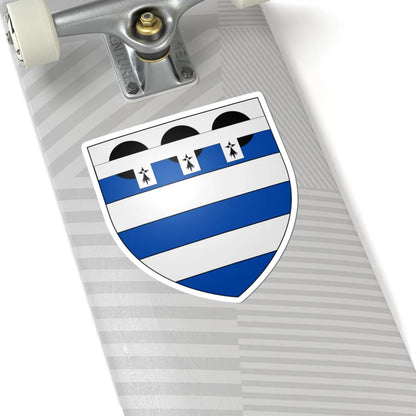 George Grey Arms (New Zealand) (Coat of Arms) STICKER Vinyl Kiss-Cut Decal - The Sticker Space