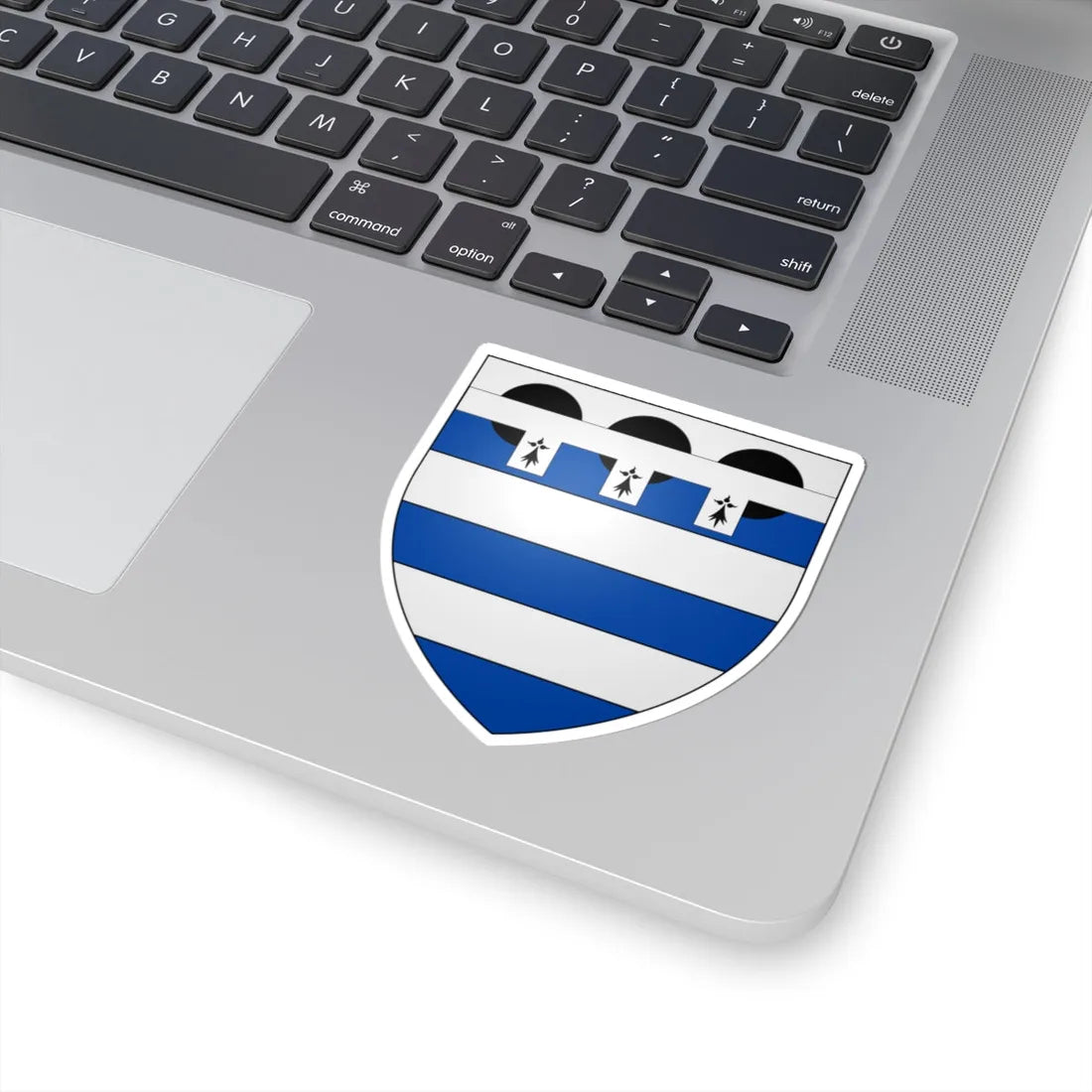 George Grey Arms (New Zealand) (Coat of Arms) STICKER Vinyl Kiss-Cut Decal - The Sticker Space