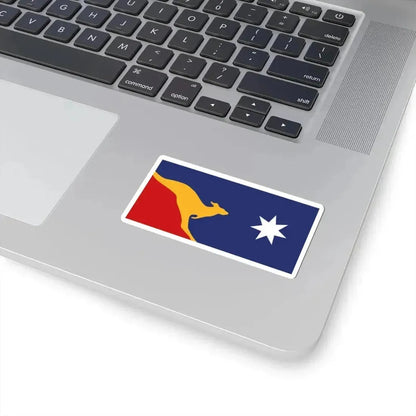 George Margaritis Proposal 1999 Australian Flag Proposal (Australia) STICKER Vinyl Kiss-Cut Decal - The Sticker Space
