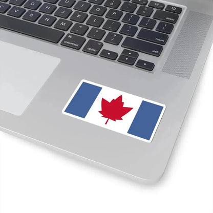 George Matthias Bist Proposal Flag of Canada 1964 (Canada) STICKER Vinyl Kiss-Cut Decal - The Sticker Space