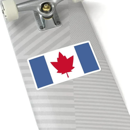 George Matthias Bist Proposal Flag of Canada 1964 (Canada) STICKER Vinyl Kiss-Cut Decal - The Sticker Space