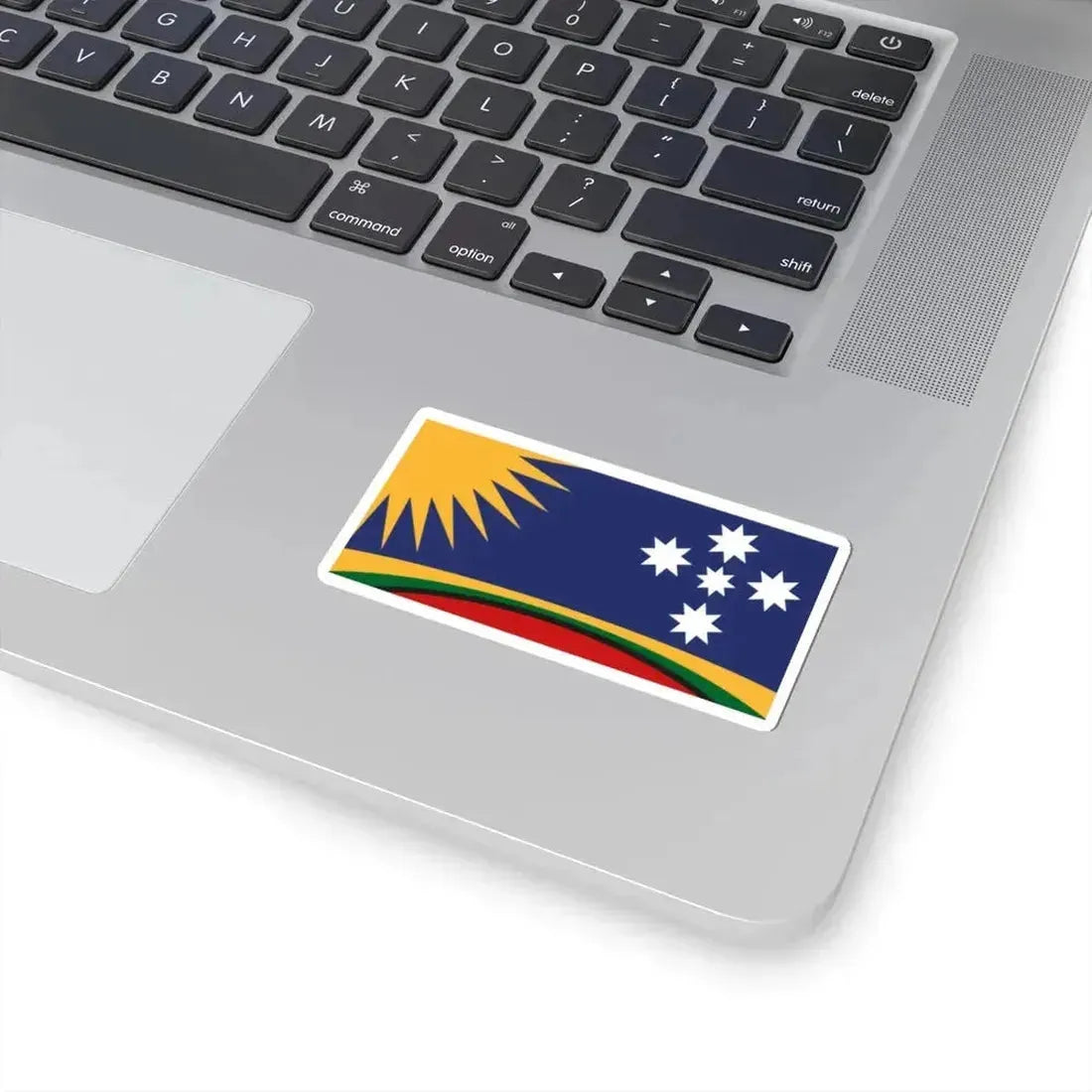 George Poulos Proposal 1993 Australian Flag Proposal (Australia) STICKER Vinyl Kiss-Cut Decal - The Sticker Space