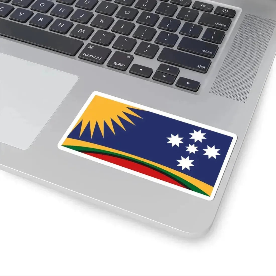 George Poulos Proposal 1993 Australian Flag Proposal (Australia) STICKER Vinyl Kiss-Cut Decal - The Sticker Space