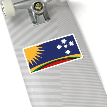 George Poulos Proposal 1993 Australian Flag Proposal (Australia) STICKER Vinyl Kiss-Cut Decal - The Sticker Space