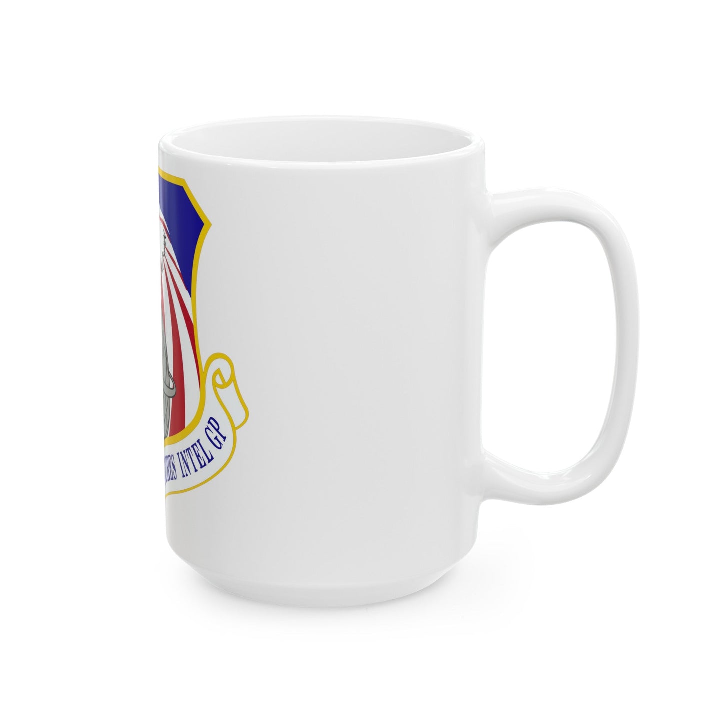 Geospatial and Signatures Intelligence Group (U.S. Air Force) White Coffee Mug-The Sticker Space