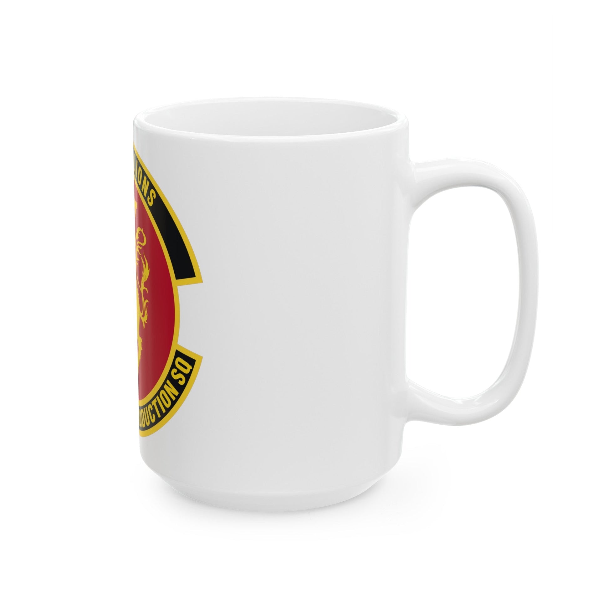 Geospatial Intelligence Measurement & Signatures Intelligence Production Squadron (U.S. Air Force) White Coffee Mug-The Sticker Space
