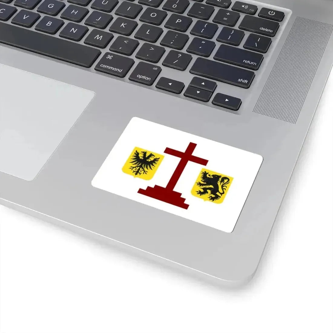 Geraardsbergen vlag (Belgium) STICKER Vinyl Kiss-Cut Decal - The Sticker Space