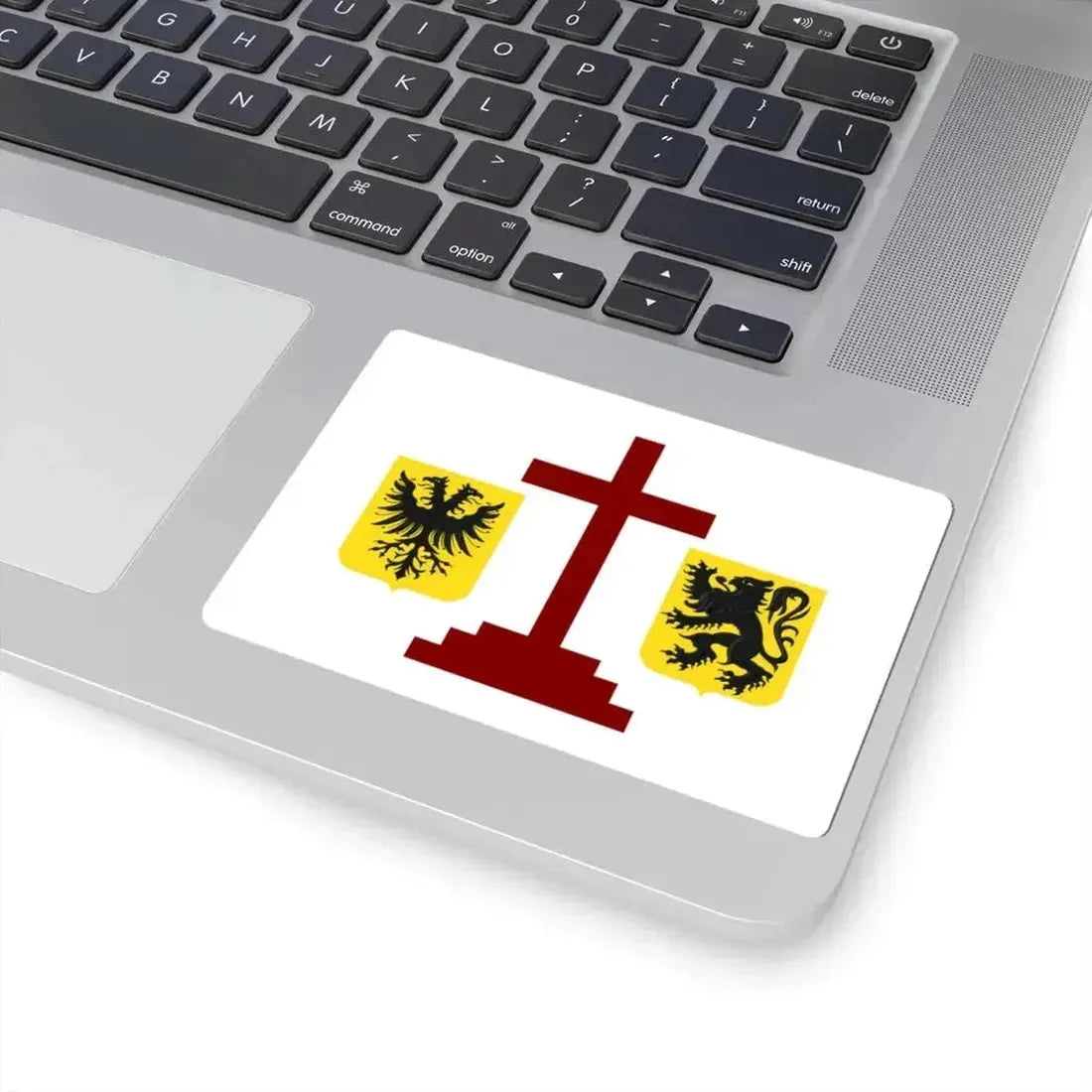 Geraardsbergen vlag (Belgium) STICKER Vinyl Kiss-Cut Decal - The Sticker Space