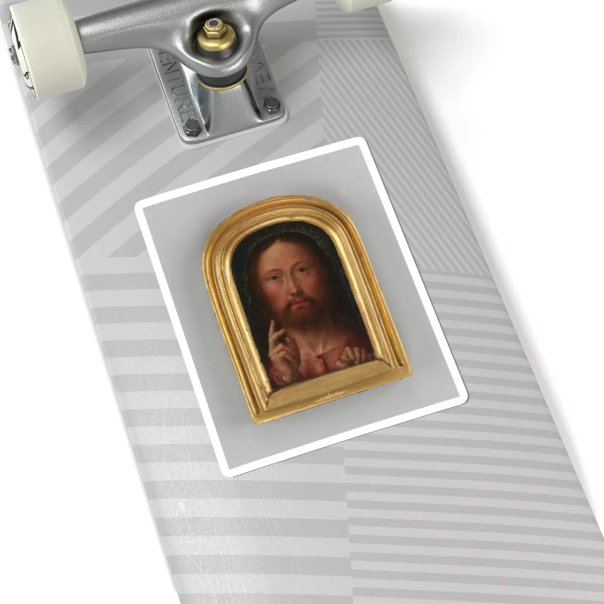 SKU:TSS-STICK-GRRDVD-6X6-4 Sizes:6" × 6" Types:White