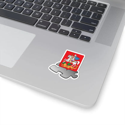 Gerb Moscow region (Russia) (Coat of Arms) STICKER Vinyl Kiss-Cut Decal - The Sticker Space
