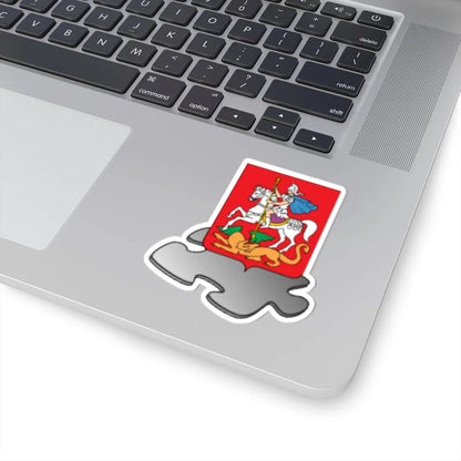 Gerb Moscow region (Russia) (Coat of Arms) STICKER Vinyl Kiss-Cut Decal - The Sticker Space