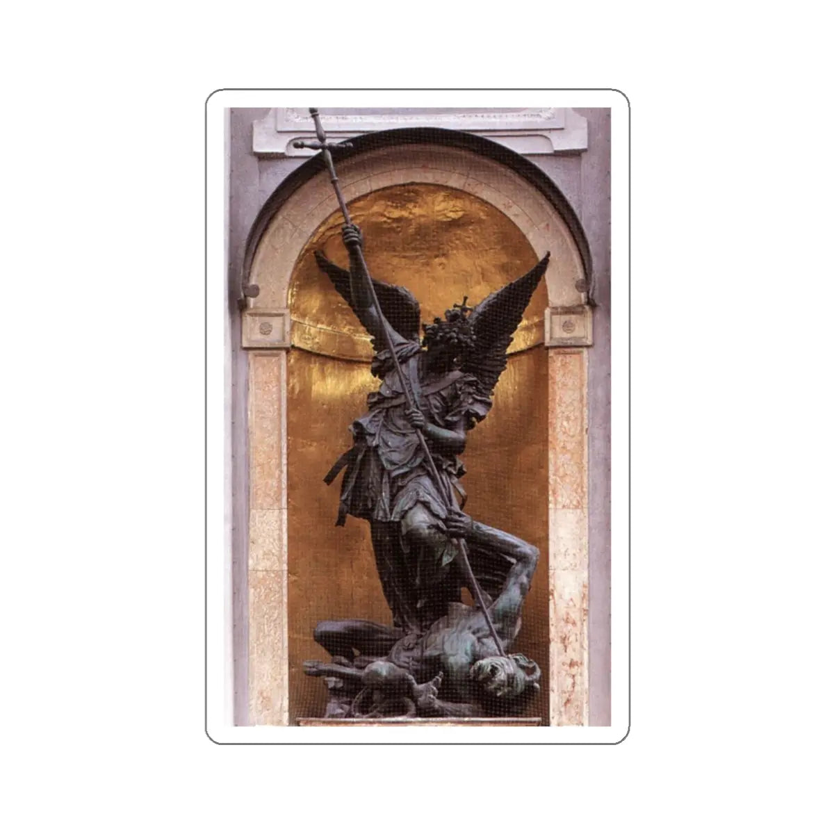 SKU:31377306701911318659 Sticker types:White Shape:Die-Cut Sizes:2" × 2"