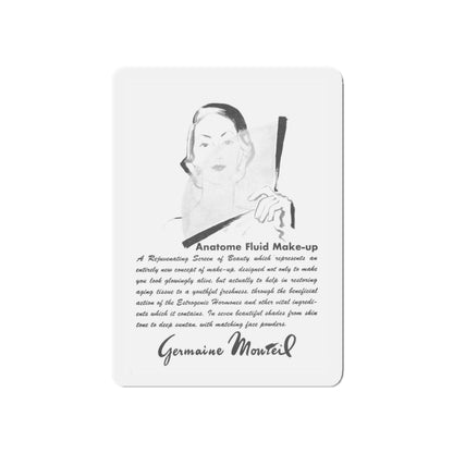 Germaine Monteil, 1952 (Magazine Illustration) Refrigerator Magnet-5" x 5"-The Sticker Space