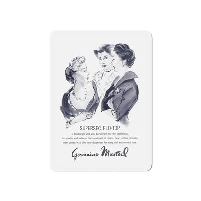 Germaine Monteil, 1959 (Magazine Illustration) Refrigerator Magnet - The Sticker Space