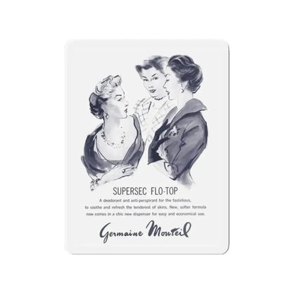 Germaine Monteil, 1959 (Magazine Illustration) Refrigerator Magnet - The Sticker Space
