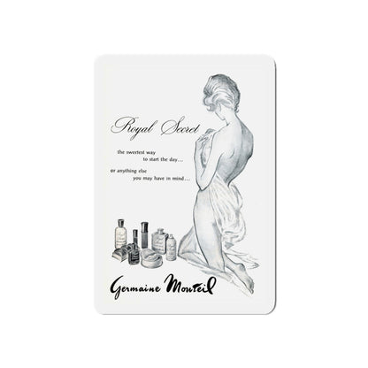 Germaine Monteil, 1963 (Magazine Illustration) Refrigerator Magnet-5" x 5"-The Sticker Space