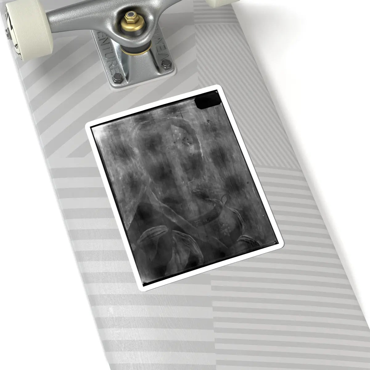SKU:TSS-STICK-GRMPNT-6X6-17 Sizes:6" × 6" Types:White