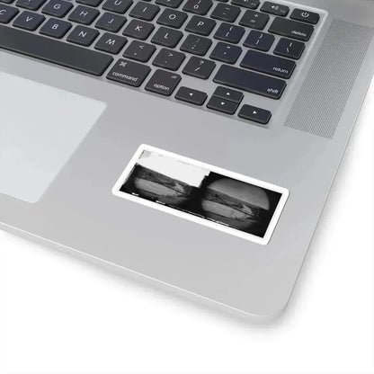 Germanna Ford, Rapidan River, Va. Artillery Crossing Pontoon Bridges (U.S. Civil War) STICKER Vinyl Kiss-Cut Decal - The Sticker Space