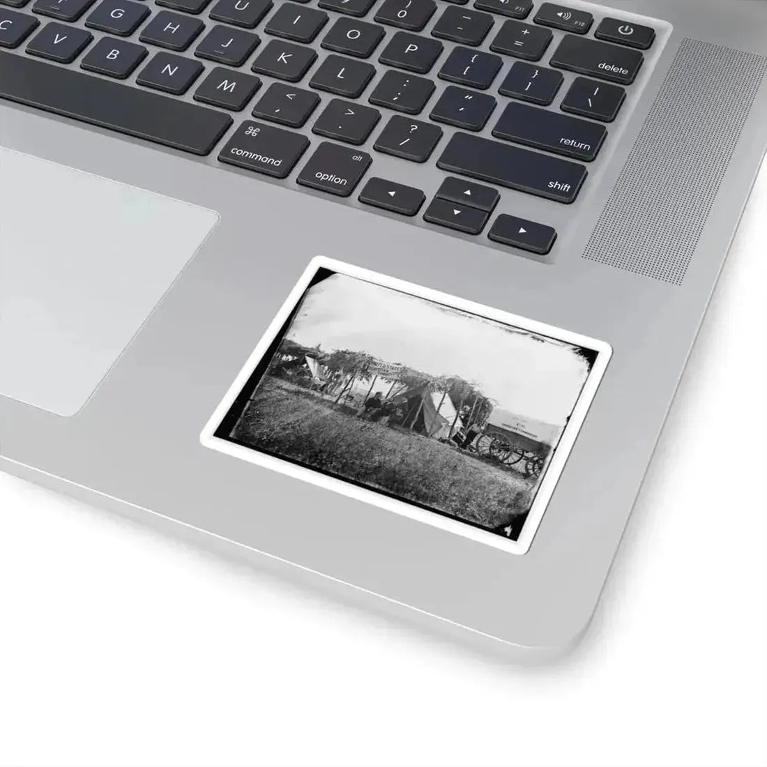 Germantown, Va. Headquarters of the U.S. Christian Commission (U.S. Civil War) STICKER Vinyl Kiss-Cut Decal - The Sticker Space