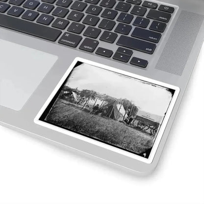 Germantown, Va. Headquarters of the U.S. Christian Commission (U.S. Civil War) STICKER Vinyl Kiss-Cut Decal - The Sticker Space