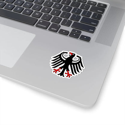 Germany coat arms red (Germany) (Coat of Arms) STICKER Vinyl Kiss-Cut Decal - The Sticker Space