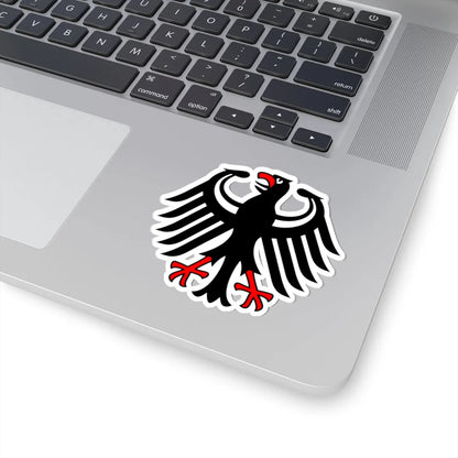Germany coat arms red (Germany) (Coat of Arms) STICKER Vinyl Kiss-Cut Decal - The Sticker Space