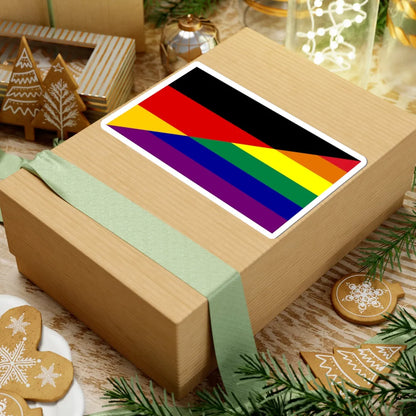 Germany Gay flag (Germany) STICKER Vinyl Kiss-Cut Decal - The Sticker Space