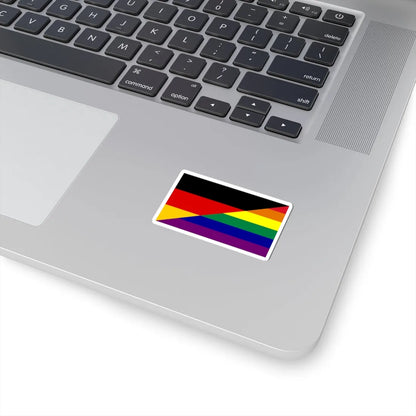 Germany Gay flag (Germany) STICKER Vinyl Kiss-Cut Decal - The Sticker Space