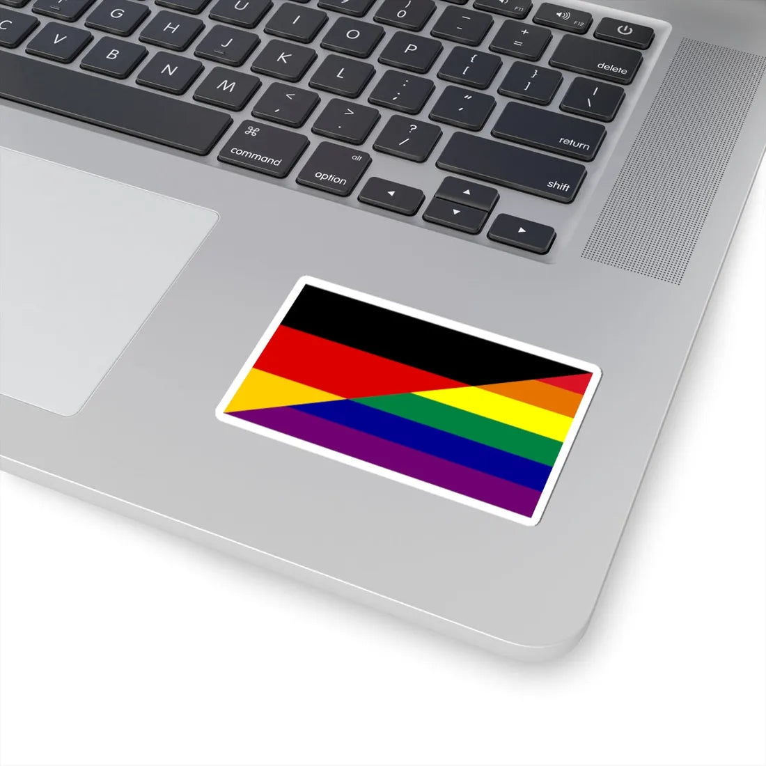 Germany Gay flag (Germany) STICKER Vinyl Kiss-Cut Decal - The Sticker Space