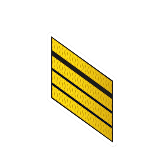 Germany Navy OR 4a (Military Rank) STICKER Vinyl Kiss-Cut Decal 2 Inch White - The Sticker Space