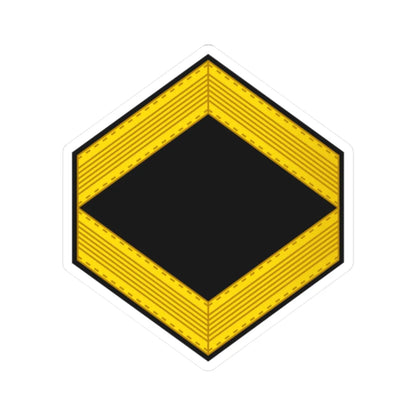 Germany Navy OR 5a (Military Rank) STICKER Vinyl Kiss-Cut Decal 2 Inch White - The Sticker Space