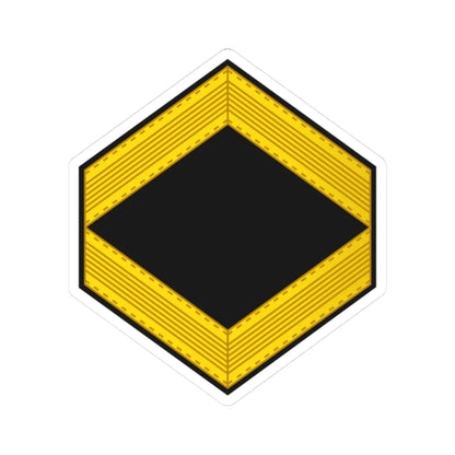 Germany Navy OR 5a (Military Rank) STICKER Vinyl Kiss-Cut Decal 3 Inch White - The Sticker Space
