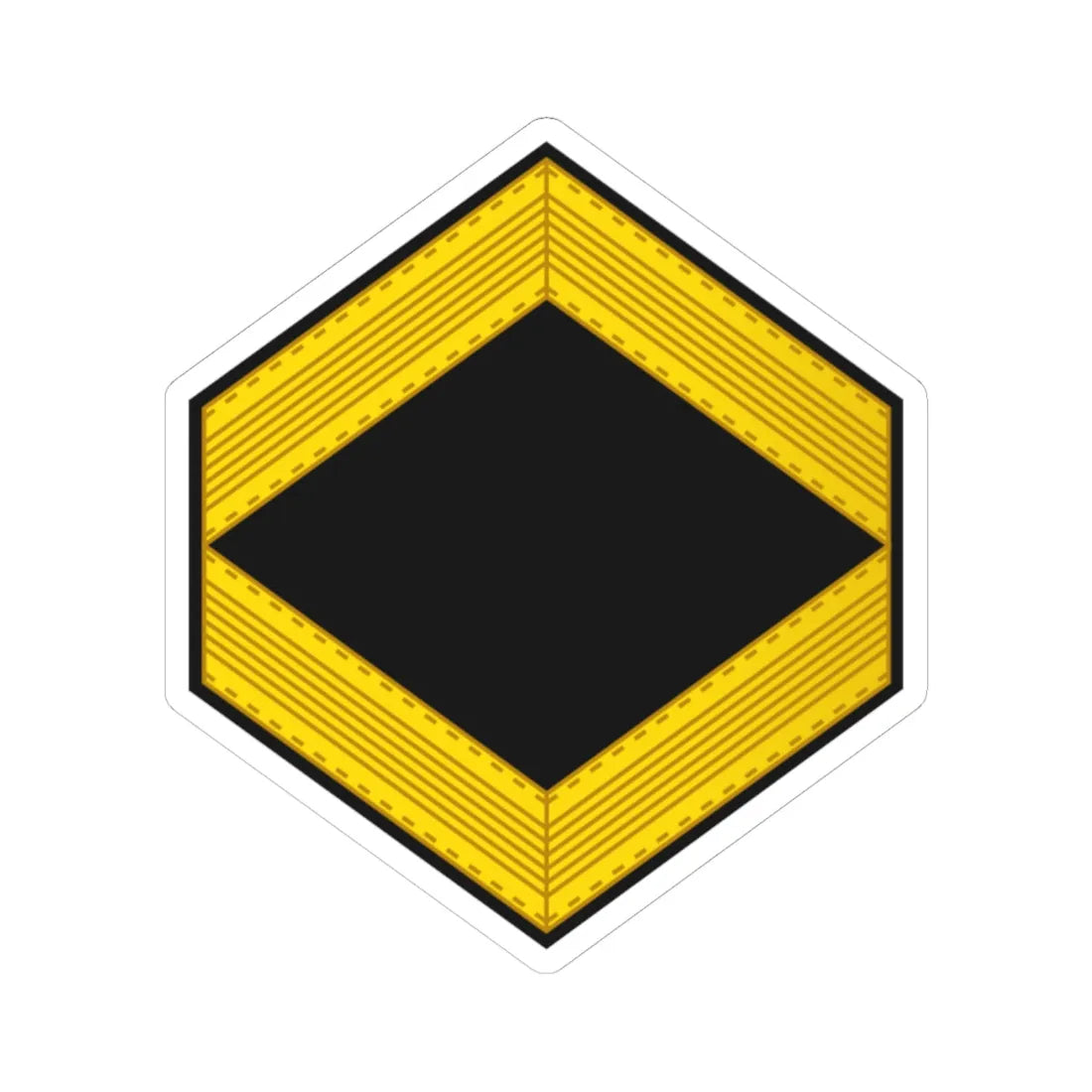 Germany Navy OR 5a (Military Rank) STICKER Vinyl Kiss-Cut Decal 6 Inch White - The Sticker Space