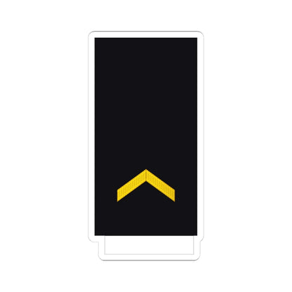 Germany Navy OR 6a (Military Rank) STICKER Vinyl Kiss-Cut Decal 4 Inch White - The Sticker Space