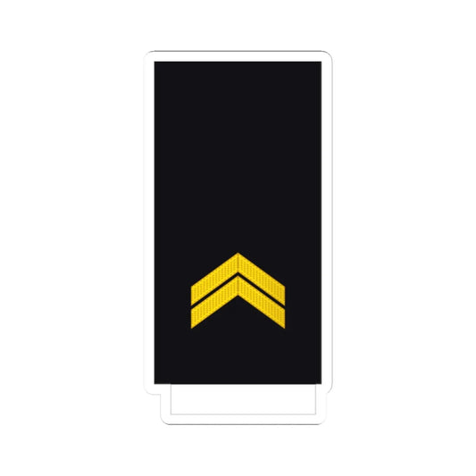 Germany Navy OR 6b (Military Rank) STICKER Vinyl Kiss-Cut Decal 2 Inch White - The Sticker Space