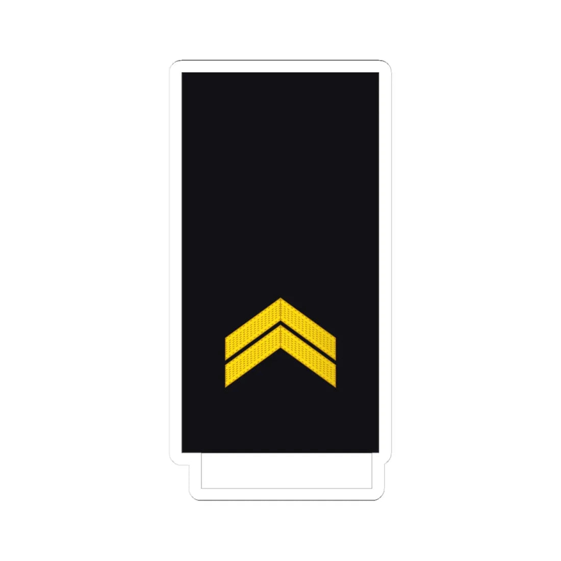 Germany Navy OR 6b (Military Rank) STICKER Vinyl Kiss-Cut Decal 3 Inch White - The Sticker Space