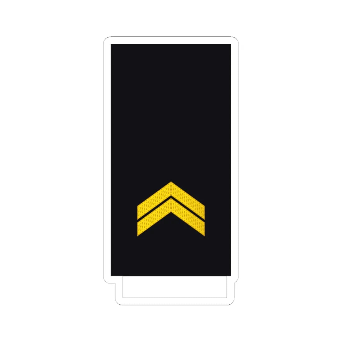 Germany Navy OR 6b (Military Rank) STICKER Vinyl Kiss-Cut Decal 4 Inch White - The Sticker Space