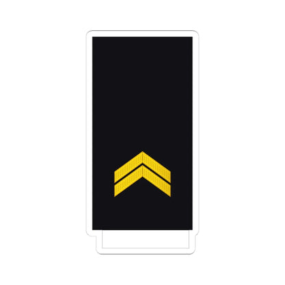 Germany Navy OR 6b (Military Rank) STICKER Vinyl Kiss-Cut Decal 4 Inch White - The Sticker Space