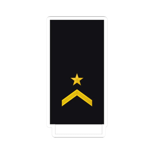 Germany Navy OR 6D (Military Rank) STICKER Vinyl Kiss-Cut Decal 2 Inch White - The Sticker Space