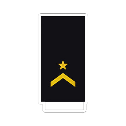 Germany Navy OR 6D (Military Rank) STICKER Vinyl Kiss-Cut Decal 6 Inch White - The Sticker Space