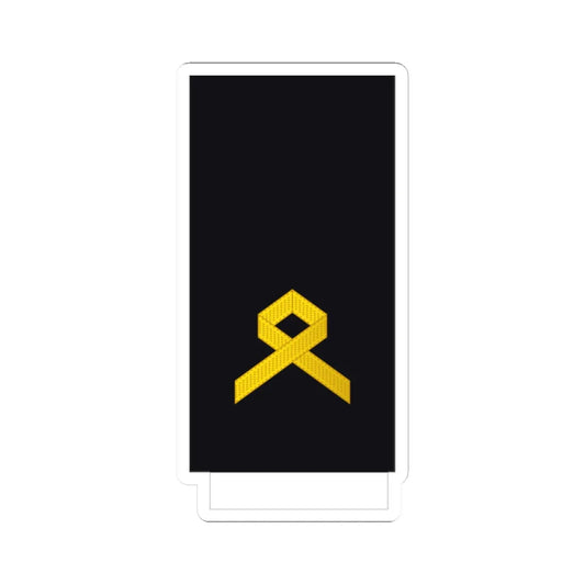 Germany Navy OR 7 (Military Rank) STICKER Vinyl Kiss-Cut Decal 2 Inch White - The Sticker Space