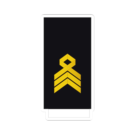 Germany Navy OR 9 (Military Rank) STICKER Vinyl Kiss-Cut Decal 2 Inch White - The Sticker Space