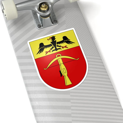 GerraGambarogno-coat of arms (Switzerland) (Coat of Arms) STICKER Vinyl Kiss-Cut Decal - The Sticker Space