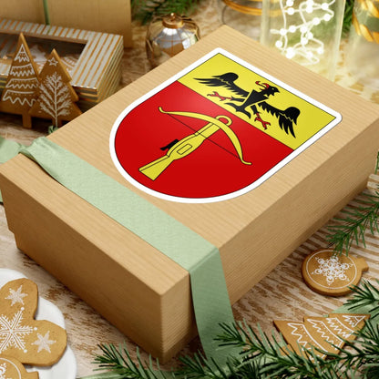 GerraGambarogno-coat of arms (Switzerland) (Coat of Arms) STICKER Vinyl Kiss-Cut Decal - The Sticker Space