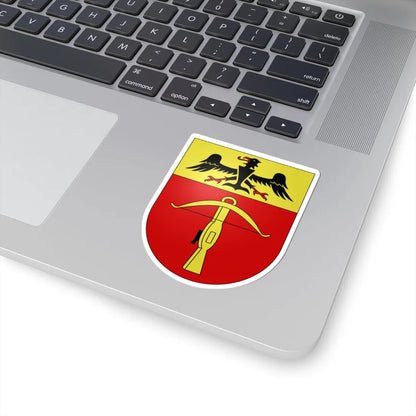 GerraGambarogno-coat of arms (Switzerland) (Coat of Arms) STICKER Vinyl Kiss-Cut Decal - The Sticker Space