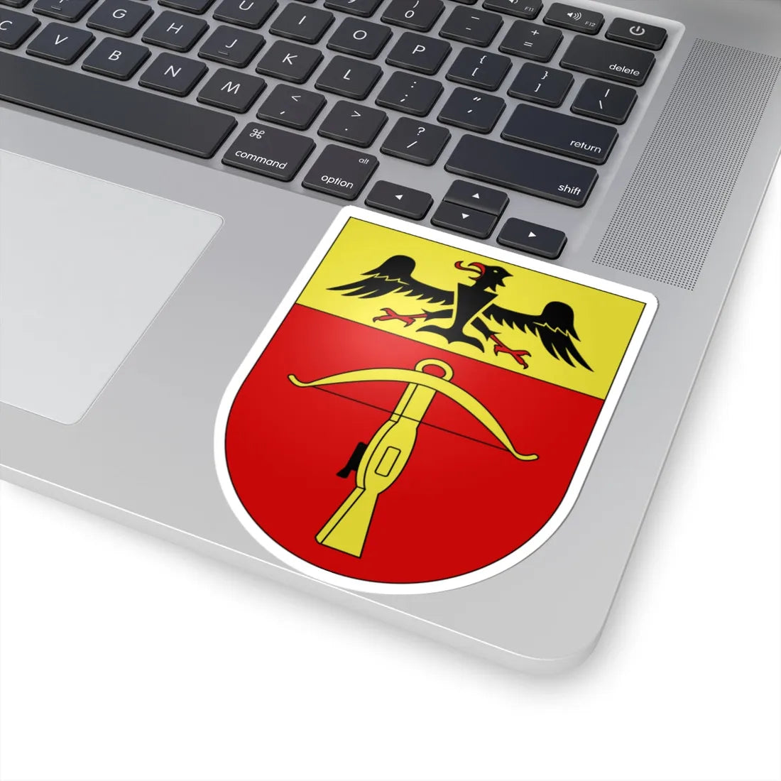 GerraGambarogno-coat of arms (Switzerland) (Coat of Arms) STICKER Vinyl Kiss-Cut Decal - The Sticker Space